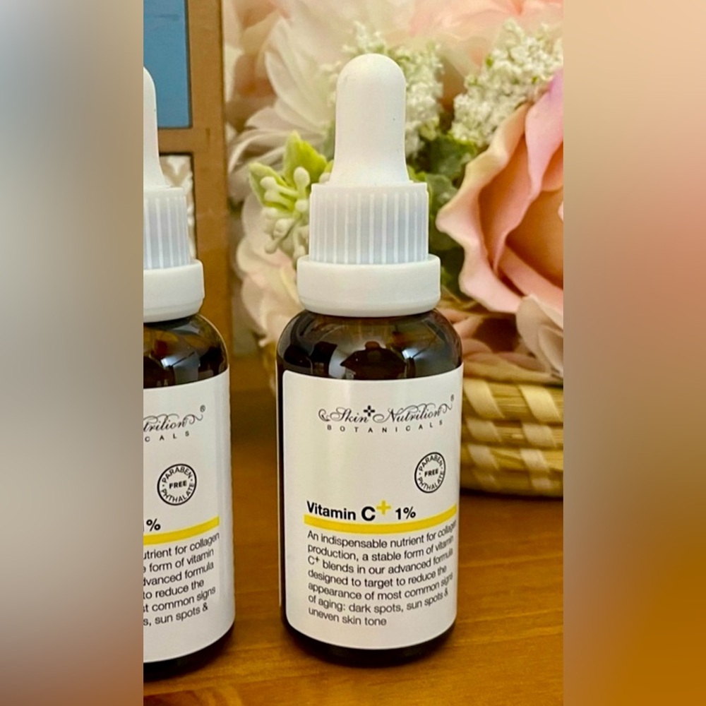 NEW Skin Nutrition Botanicals Vitamin C 1% Serum 1 oz NWT